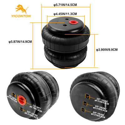 सिल्वरडो सिएरा 3500 2500 एचडी ट्रकों के लिए आसान स्थापना भारी शुल्क ट्रक एयर स्प्रिंग