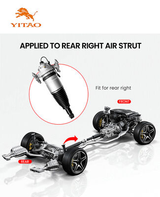 7P6616020J ऑडी Q7 मॉडल के लिए दाएं पीछे की धुरी वायु निलंबन स्ट्रट