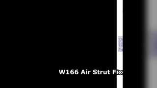 मर्सिडीज W166 एयर सस्पेंशन स्ट्रट रिप्लेसमेंट